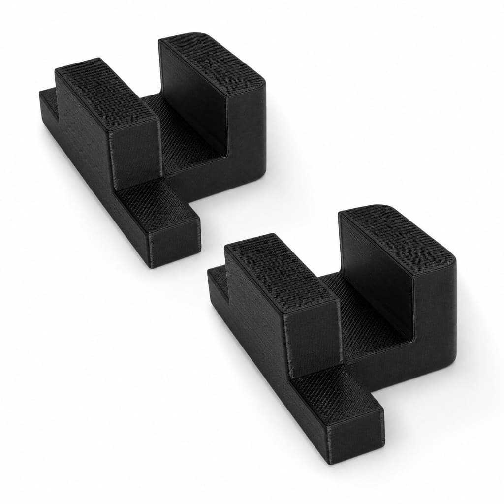 2 Unidades Gabarito De Instalação De Portas Para Mdf 15mm