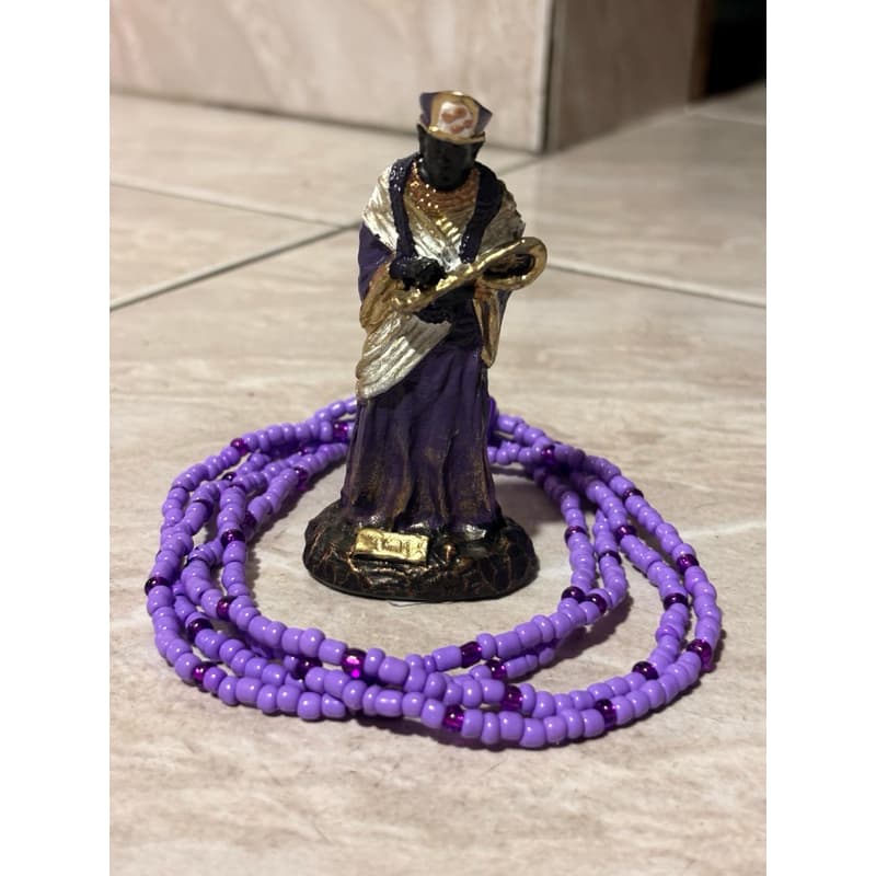 Kit imagem de Nanã Buruquê + guia de proteção - Umbanda e Candomblé