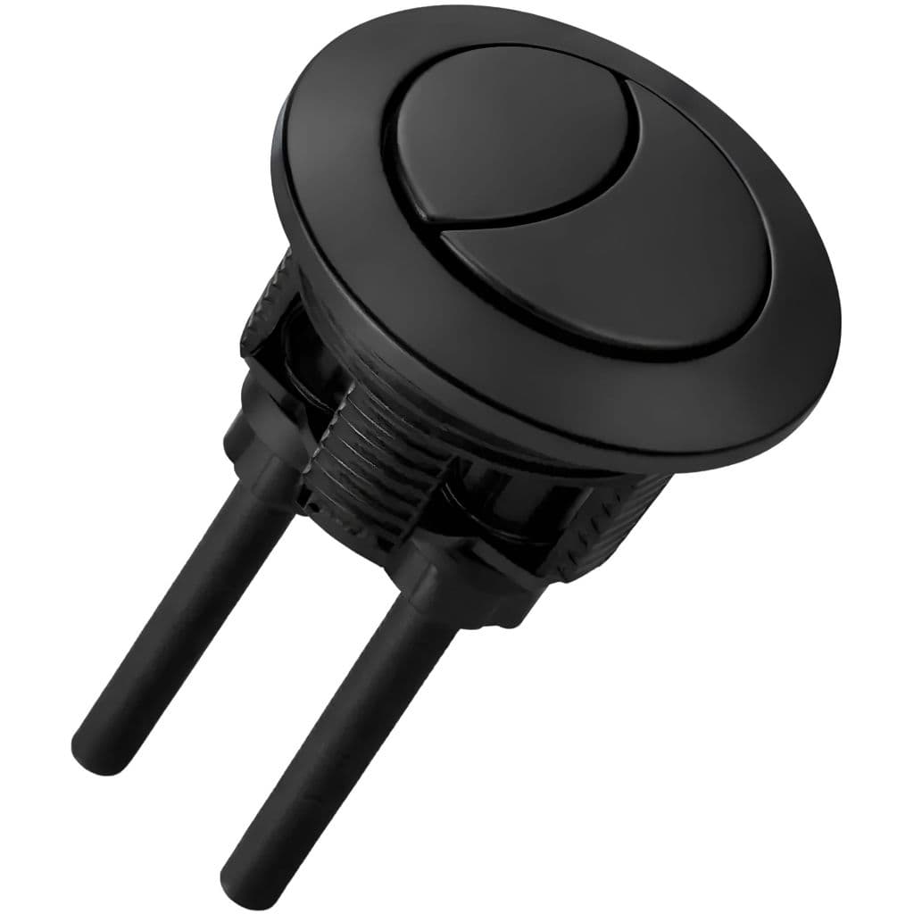 Botão Acionamento Duplo Preto Inowar Para Caixa Descarga