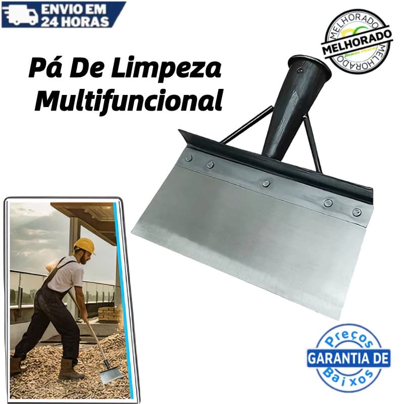 Pá De Limpeza Multifuncional Para Limpeza De Pastagens De Fazendas E Jardins