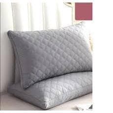 Promoção Travesseiro Premium Matelassê Cinza Macio e Confortável para Dormir – Cama Casal e Solteiro