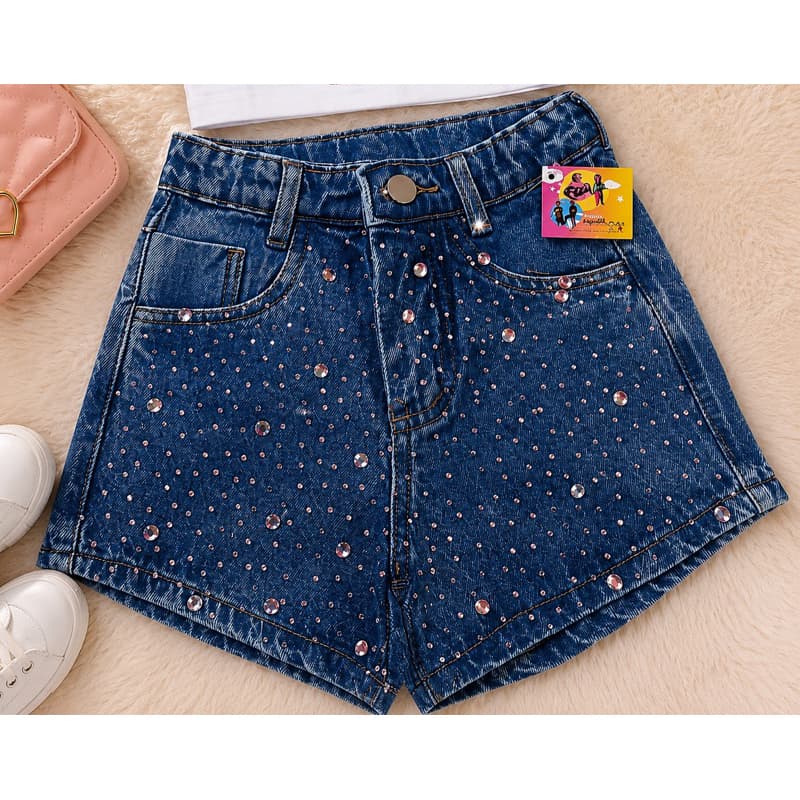 shorts  jeans menina/shorts infantil/short menina/roupa infantil