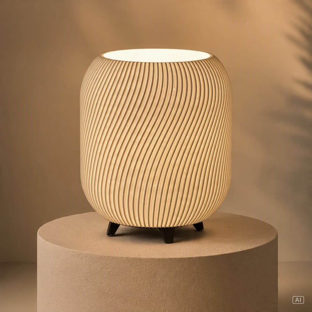 Luminária de Mesa Laura Design Moderno Premium