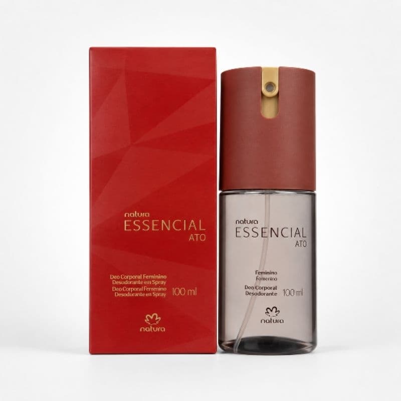 Deo corporal spray feminino ou masculino -  Essencial Ato Natura - 100ml