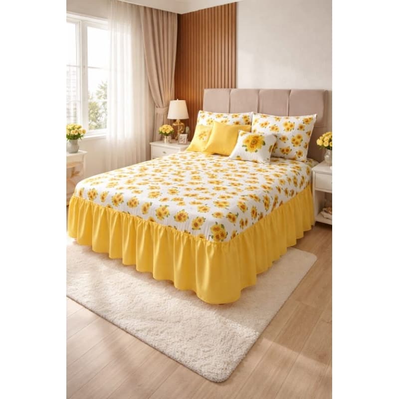 Colcha Casal Box Oxford + 2 Fronhas | Elegância, Conforto e Praticidade para seu Quarto