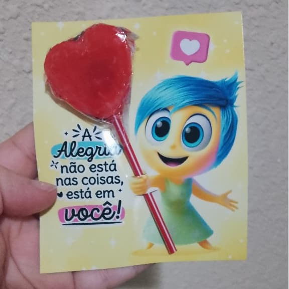 KIT  Cartões para Pirulito Divertidamente | Lembrancinha Personalizada Festa Infantil