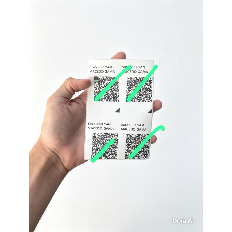 kit 4 Adesivo Personaliza do QR Codes Pix — Pagamento Simples e Seguro no