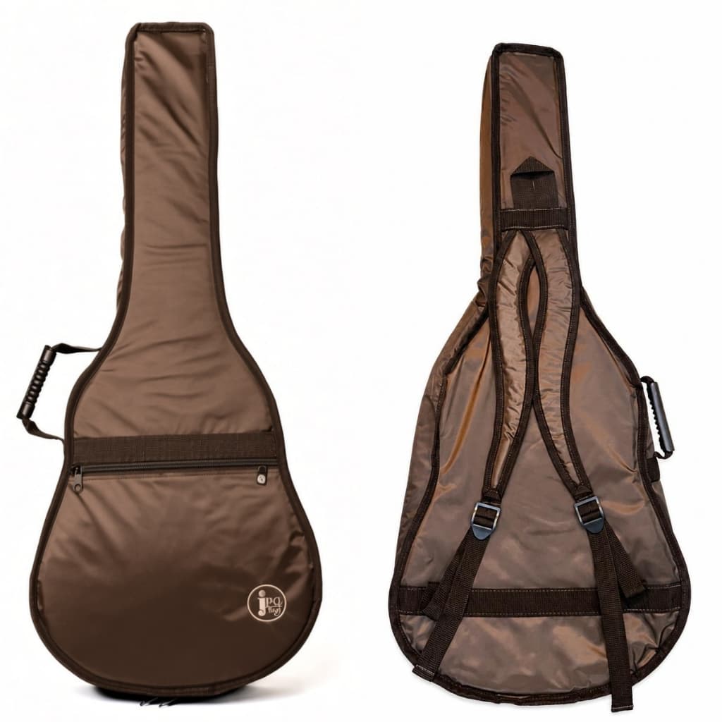 Capa Bag Violao Classico e Folk Super Luxo Acolchoado Impermeavel Marrom