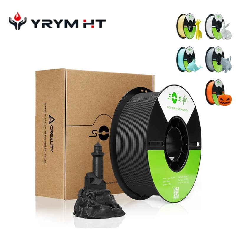 Conjunto De Filamento 3d Impressão CREALITY Pla Oficial Premium 1kg 1.75mm
