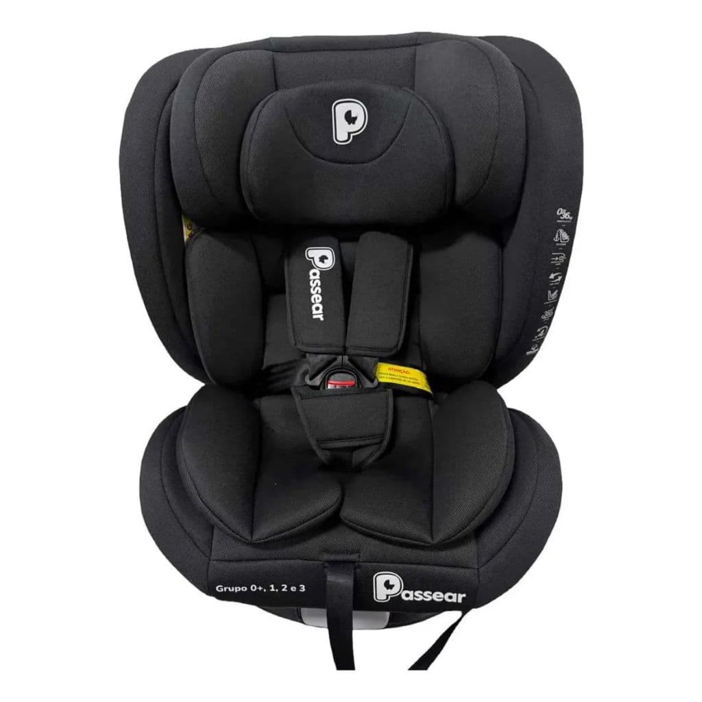 Cadeira Auto Cadeirinha Para Carro Nora 0 A 36kg Isofix Gira 360o Passear