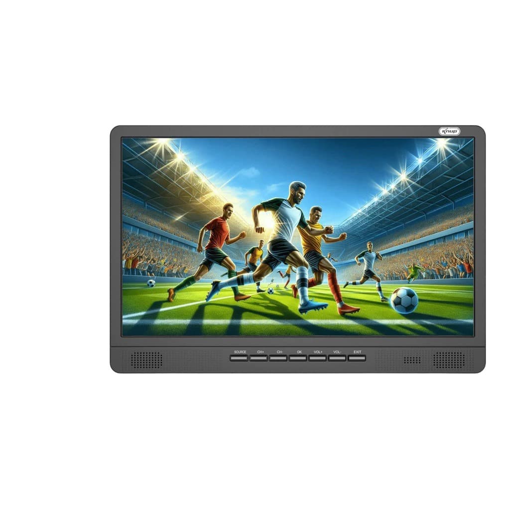 Tv Portátil Android 14 Digital 17,3 ou 19 Polegadas Led Hd Usb Hdmi Sd Monitor Bateria Interna 12v/24v ou 127v/220v