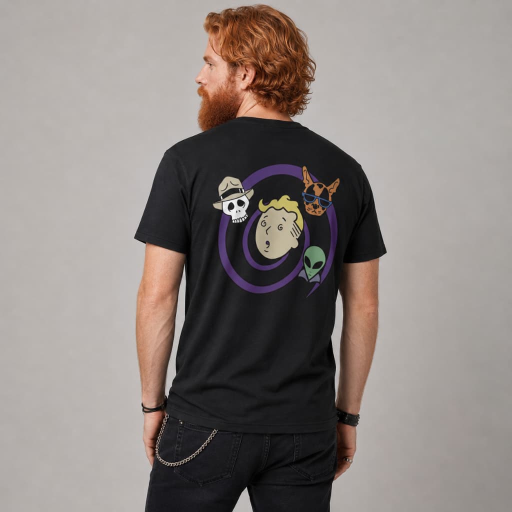 Camiseta Premiun 100% algodão fio 30.01 Fallout Camisa Gamer.