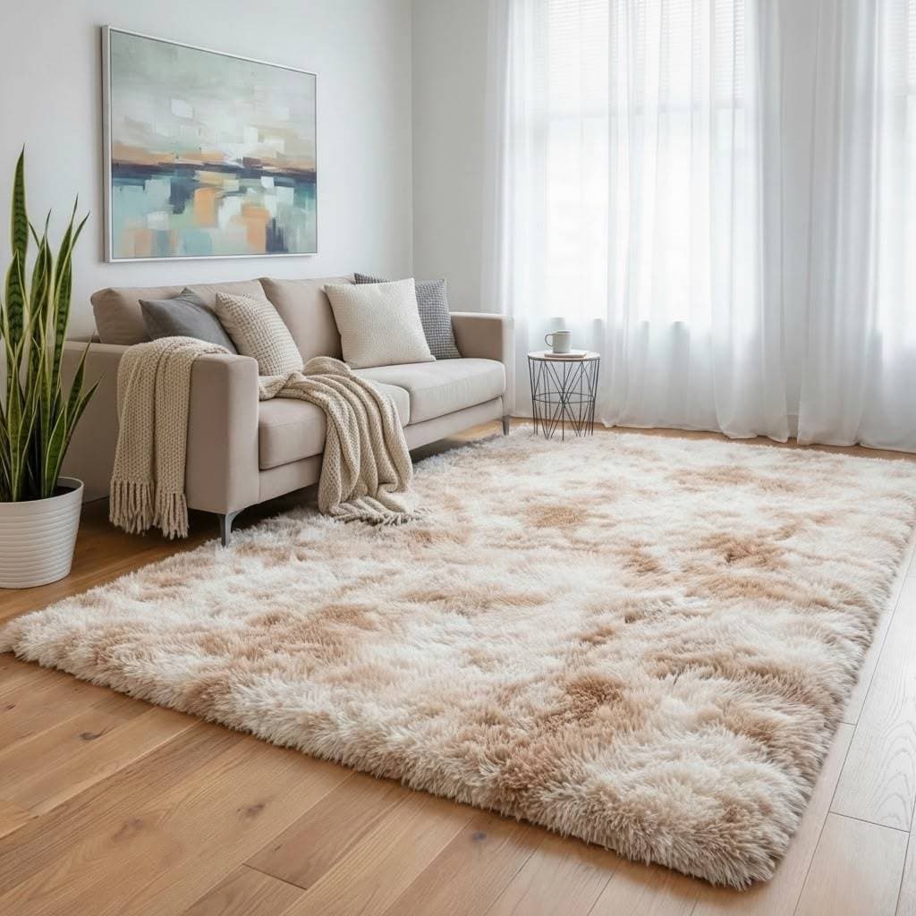 Tapete Peludo 2,00 x 3,00 mt para Decoração e Sala