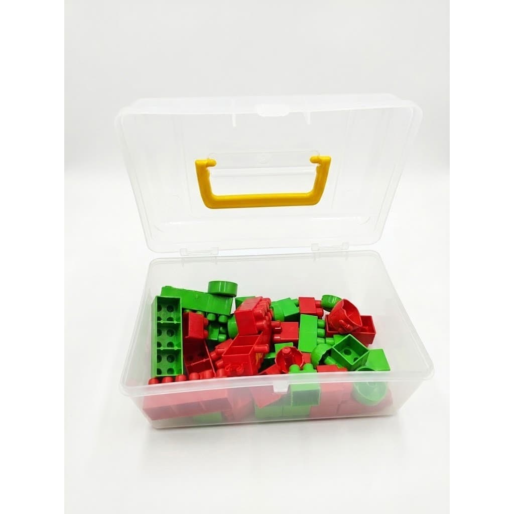Blocos de Montar 51 Peças Maleta Infantil – Aprendizado Brincando