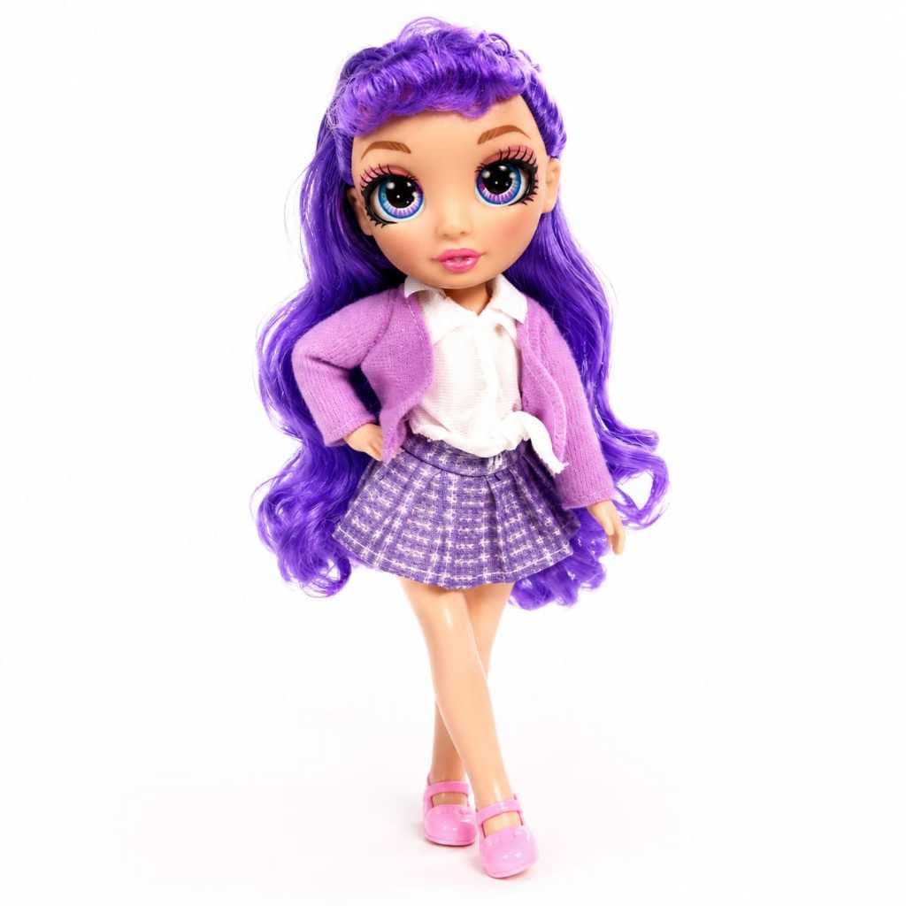Boneca Rainbow High Junior High Jade Hunter Articulada Violet Willow