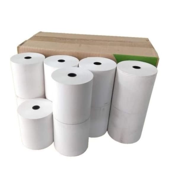 Bobina Termica 80x40 Branca Ideal para Maquinhas Ifood / Supermercado /Estabelecimentos