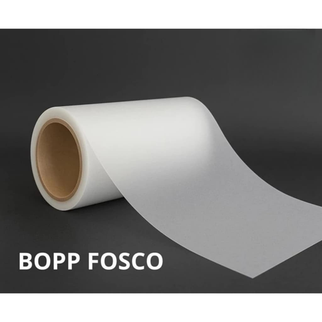 2 Bobinas Bopp Fosco - Bobina de 22 cm X 100 Metros  Cada- TOP! 200 metros ao total