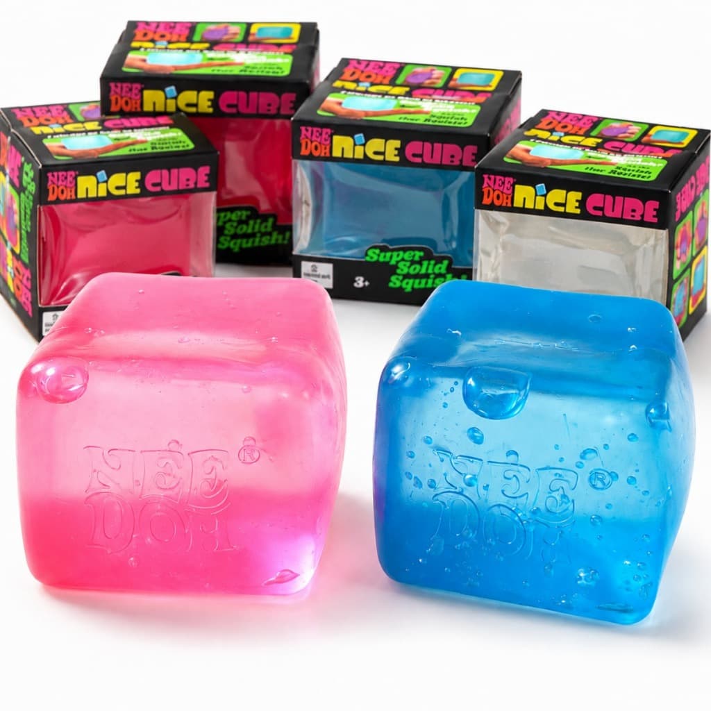 Sensorial Fidget Stress Relief Squeeze Toy Grande TPR Maltose Cubo De Gelo Para Crianças Aniversário E Natal