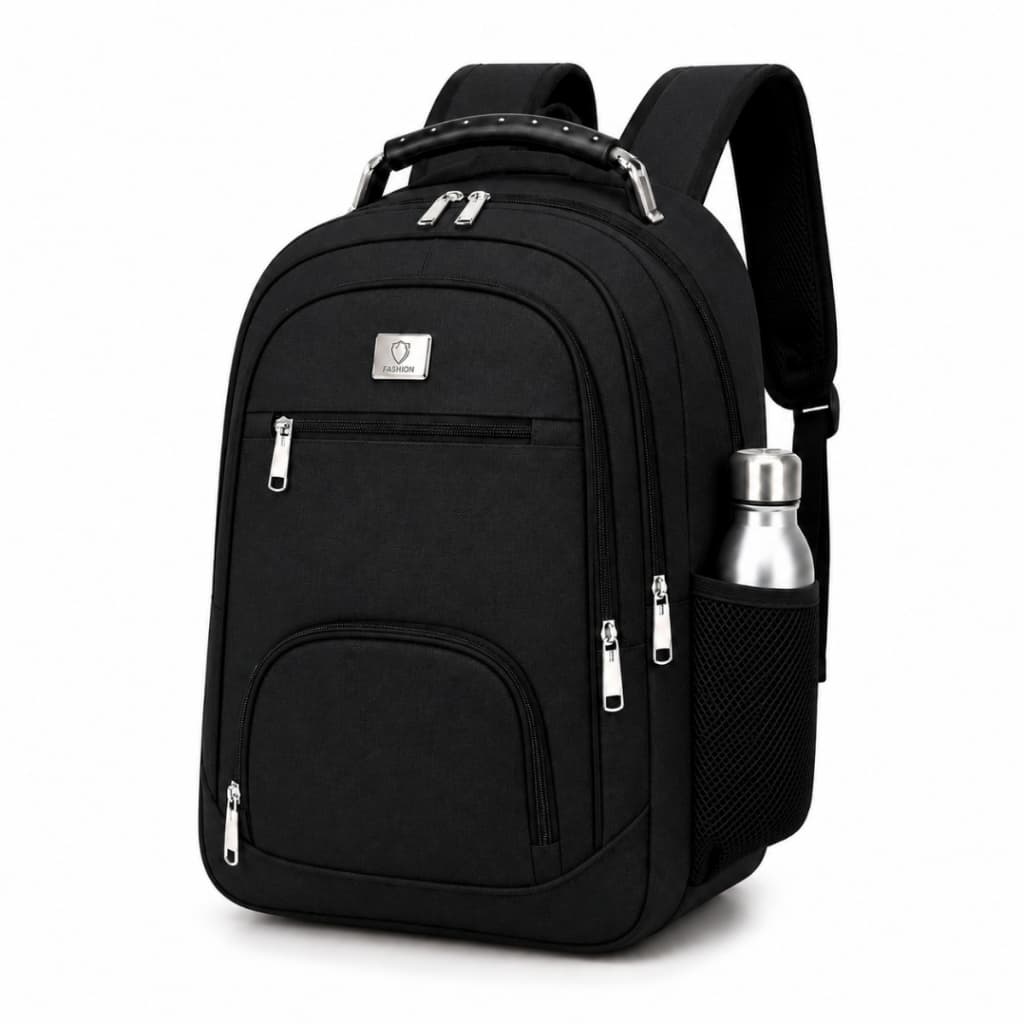 Mochila executiva grande. Capacidade para notebook, mochila resistente à água e com compartimentos.