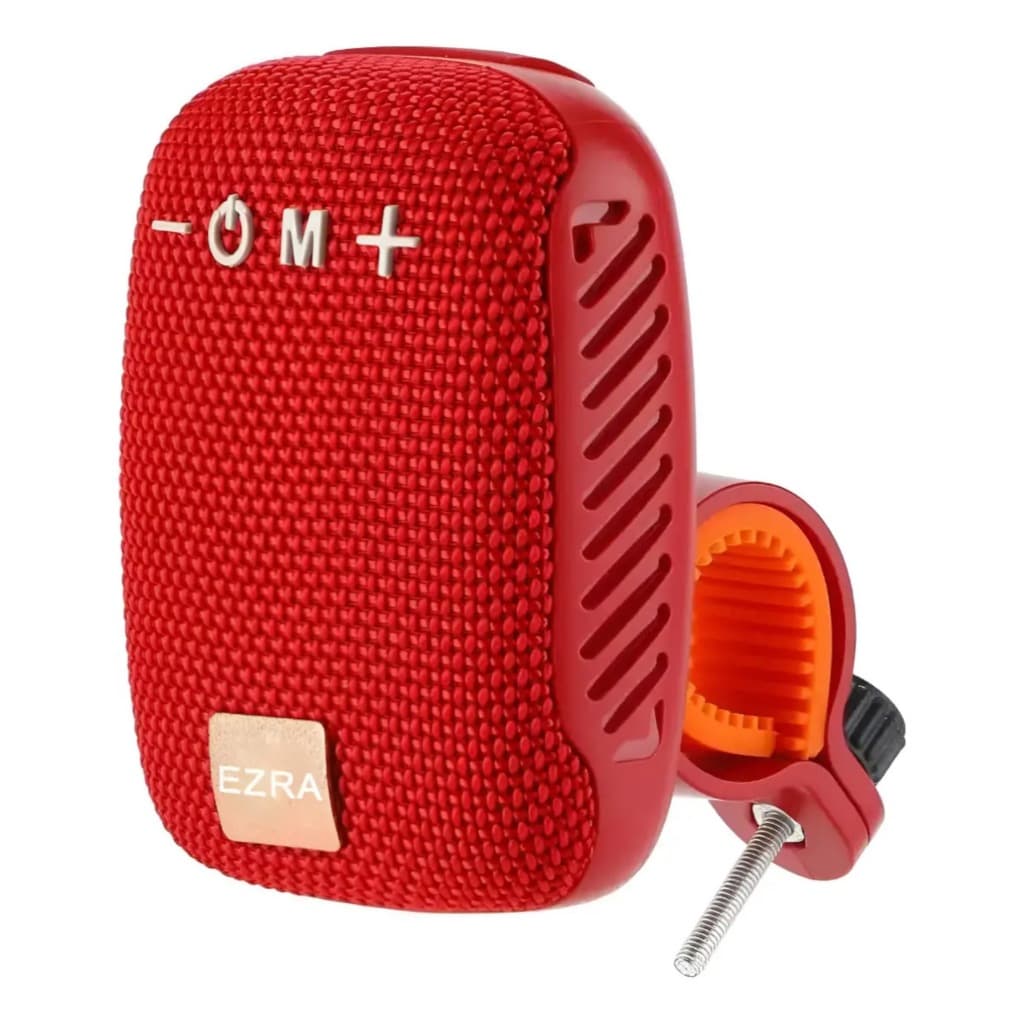 Caixinha De Som Bluetooth Portátil Prova D'água Suporte Bike