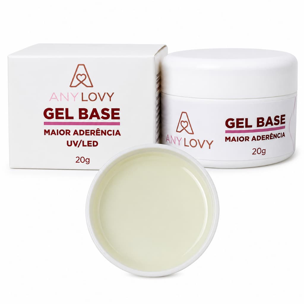 Gel Base AnyLovy - 20g Maior durabilidade e aderência