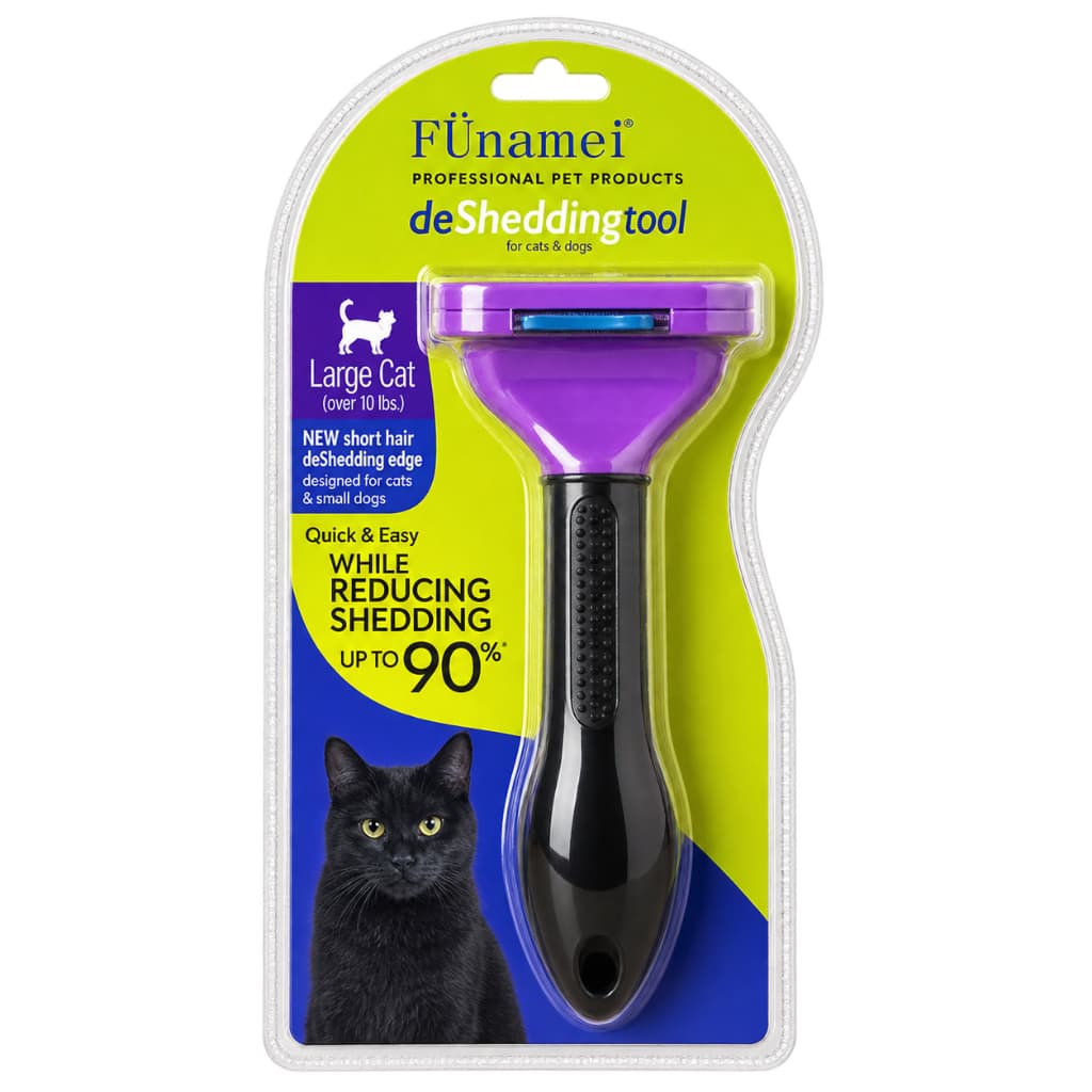 Escova Tira Pelos Pente Aço Removedor de Pelos Gatos e Cachorros Médio/Grande
