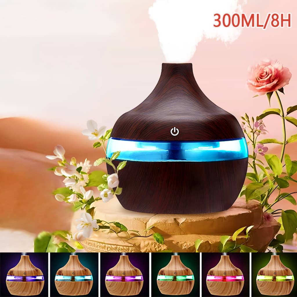 Umidificador E Difusor De Aromaterapia Dois Em Um Aumenta A Umidade Do Ar Hidrata E Umecta Antibacteriano Design Elegant