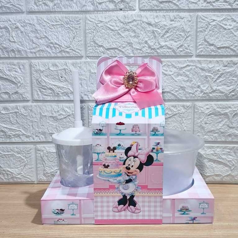 Caixa Kit Cineminha Para Balde 1,5 Luxo Personalizada Festa Infantil  Todos os tema