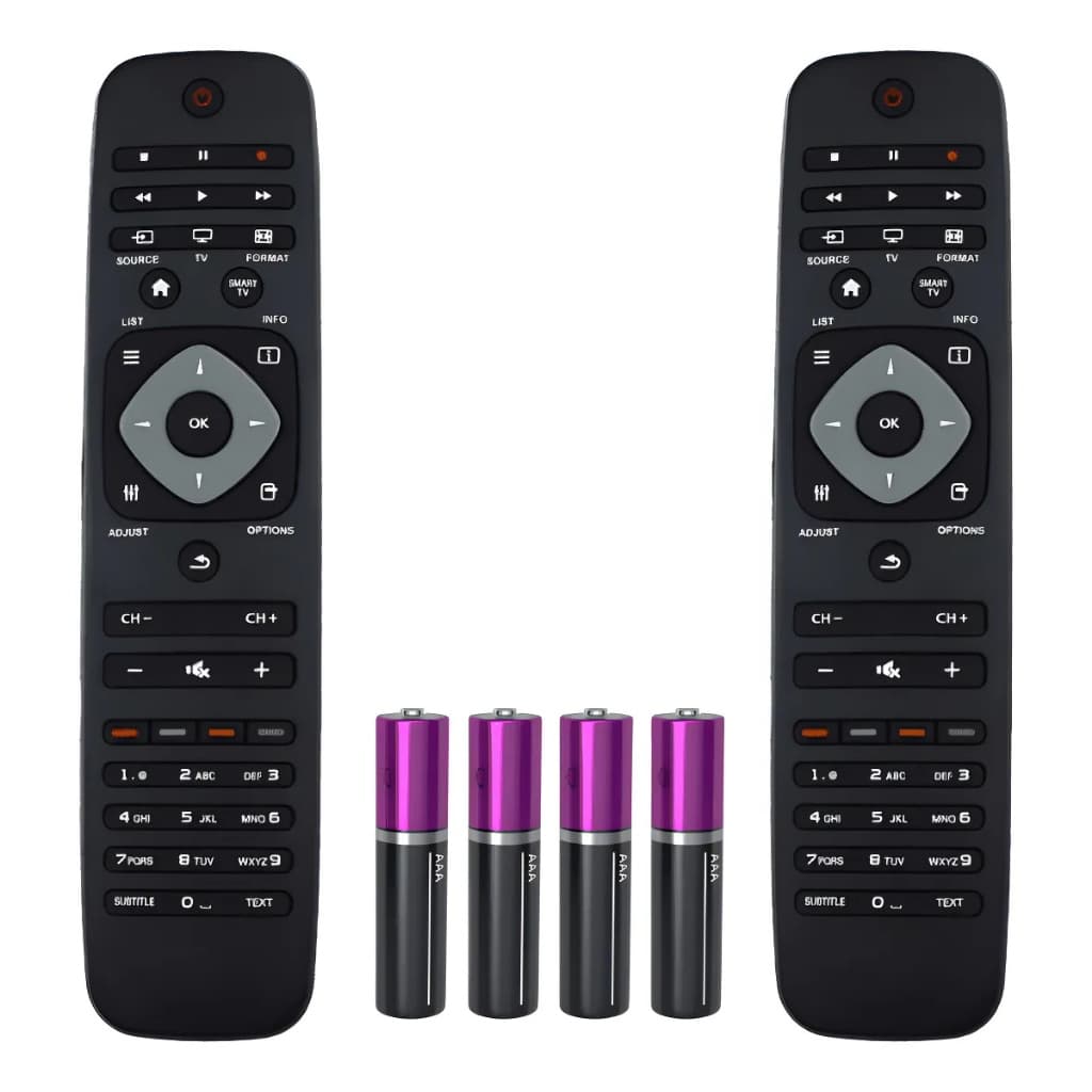 Controle Remoto FBG 7413 Smart TV Philips LED LCD 3D Kit 2 Unidades