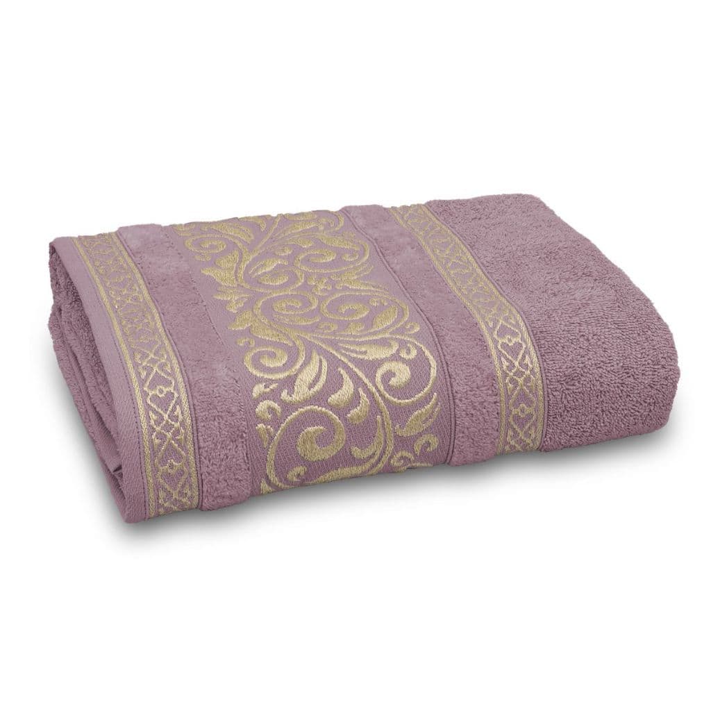 Toalha Banhão Florença Rose 100% Algodão 78x150cm Maciez Premium Alta Performance