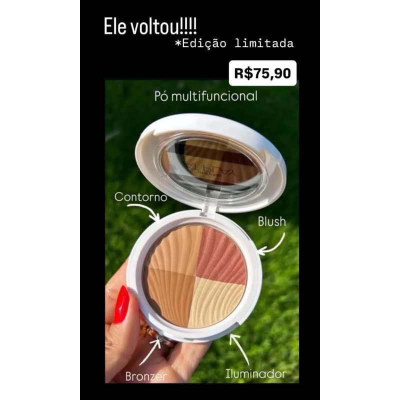 Pó multifuncional