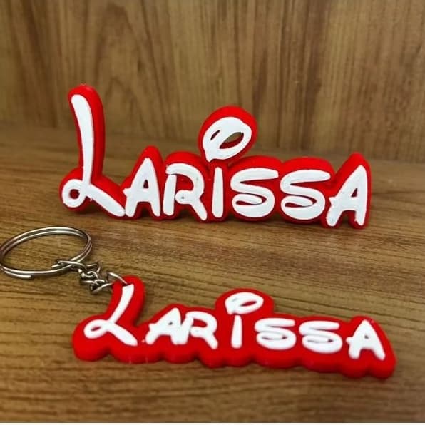 Chaveiro Personalizado Com Seu Nome 5 Unidades lembrancinha Mochila Estojo Brindes