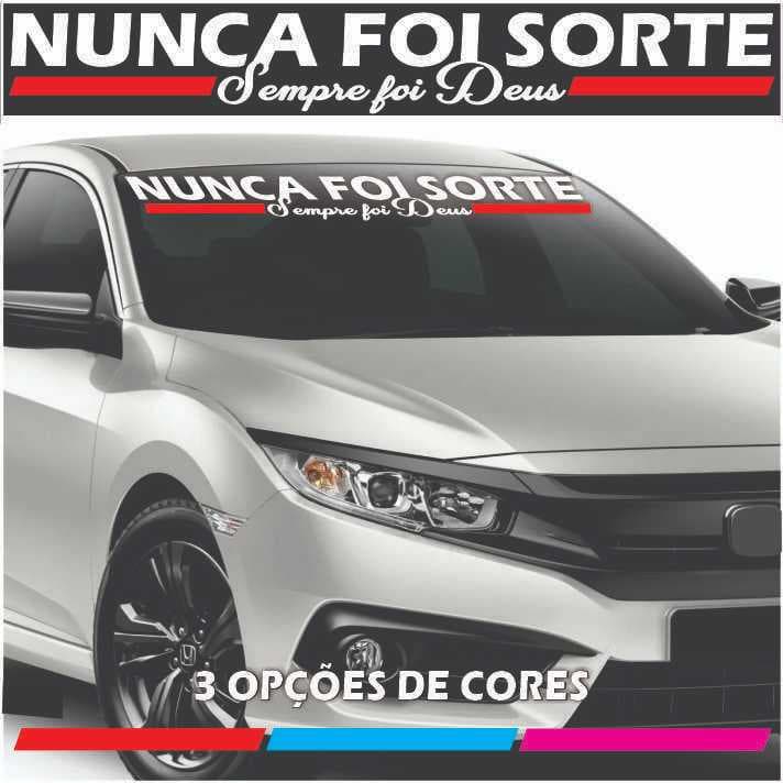 Adesivo para Carro Adesivo Carro Adesivo Automotivo Adesivo Parabrisa Carro Adesivo Evangélico