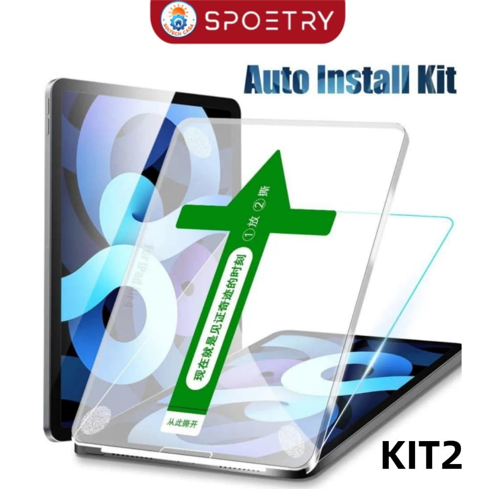 Protetor De Tela Para IPad Mini Gen Th Film Kit De Alinhamento Automático De Vidro Temperado Para IPad Air 5 4 3 2