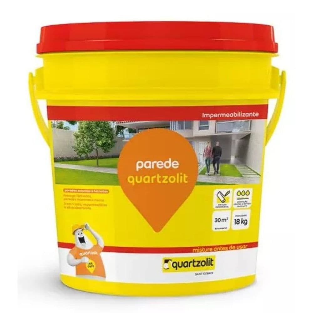 Impermeabilizante de Parede Quartzolit 18 kg ANCHORTEC QUARTZOLIT