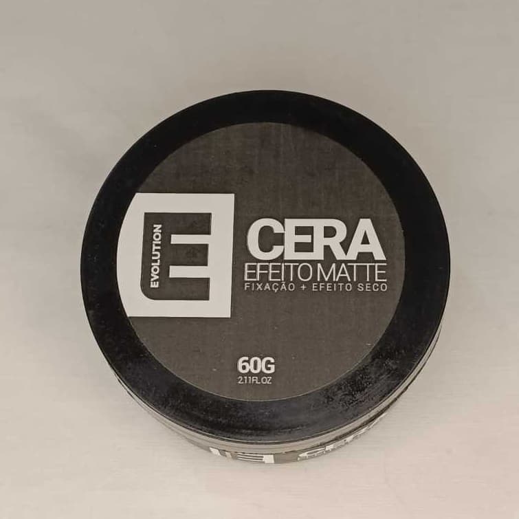 Cera Modeladora Evolution Efeito Matte Fixação Extra Forte 60g