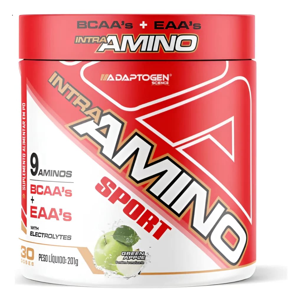Intra Amino Adaptogen Sport Bcaa Eaas 201g Pote