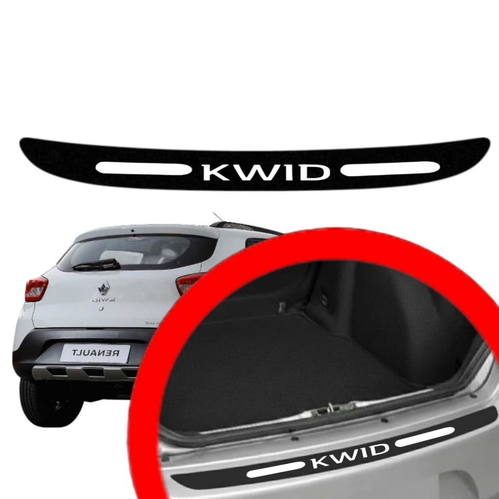 SOLEIRA PROTEÇAO PORTA MALA KWID UNIVERSAL PARA CARRO AUTOMOTIVO PERSONALIZADA VARIAS CORES