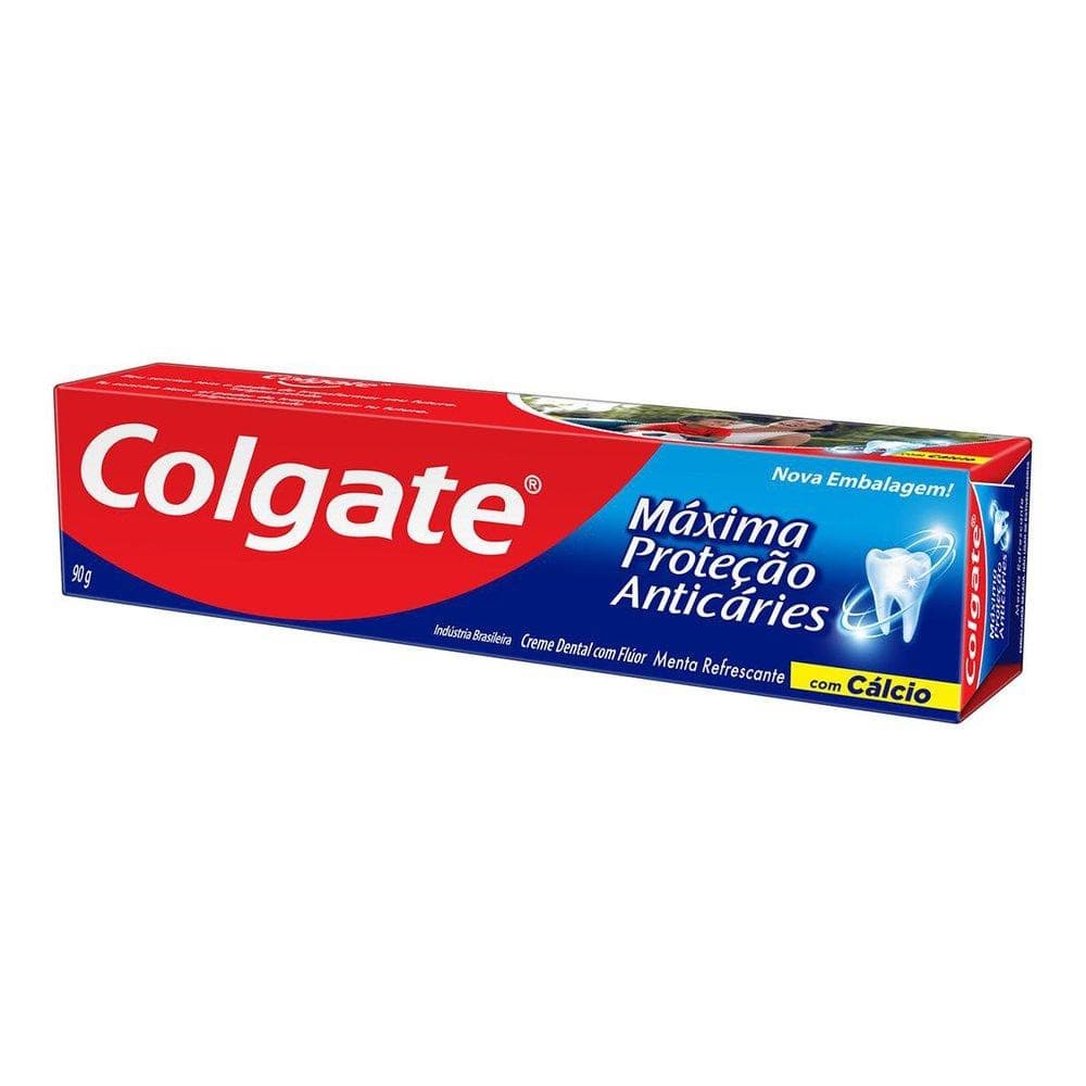 Colgate Máxima Proteção Anticáries Creme Dental 90g Original - Frete Gratis