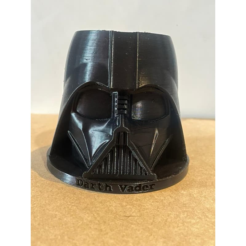 Porta Canetas Darth Vader 3D – Organizador de Mesa Geek – Decoração Gamer – Impressão 3D