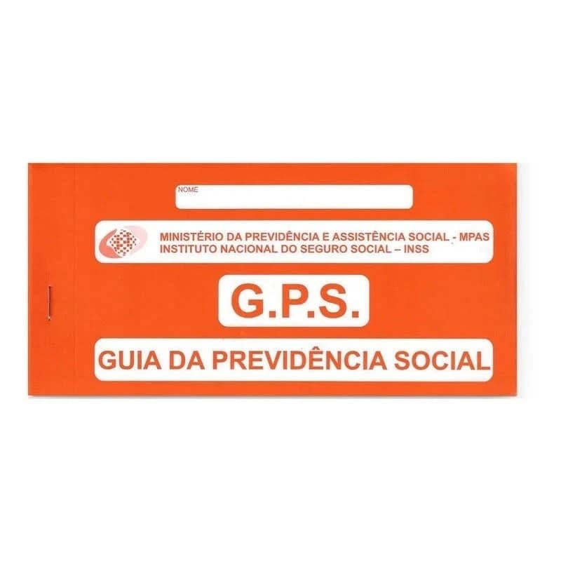 Carnê GPS Guia da Previdência Social 12×2 Vias 24 Folhas Tamoio