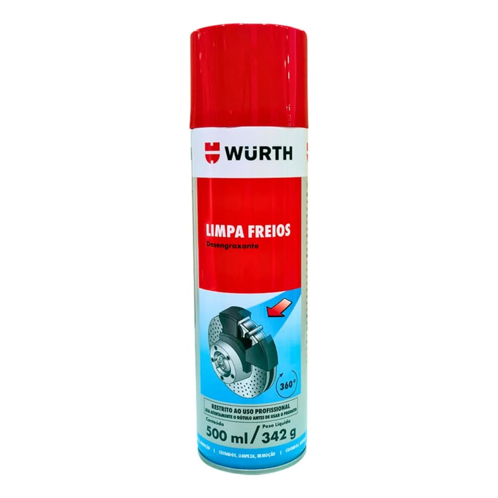 Desengraxante Spray Express Limpa Motor Óleo Rodas Automotivo 500ml Wurth