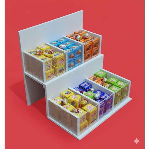 ORGANIZADOR PARA GULOSEIMAS E DOCES