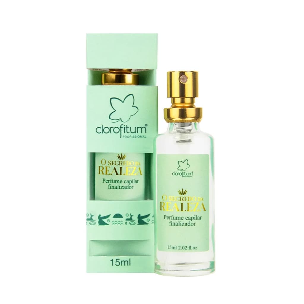 Perfume Capilar O Segredo da Realeza Finalizador Spray 15ml Clorofitum