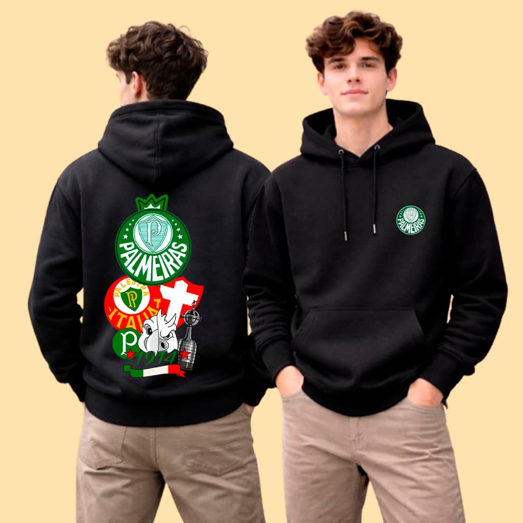 MOLETOM CANGURU Palmeiras UNISEX  do Verdão TIMÃO FUTEBOL CLUBE