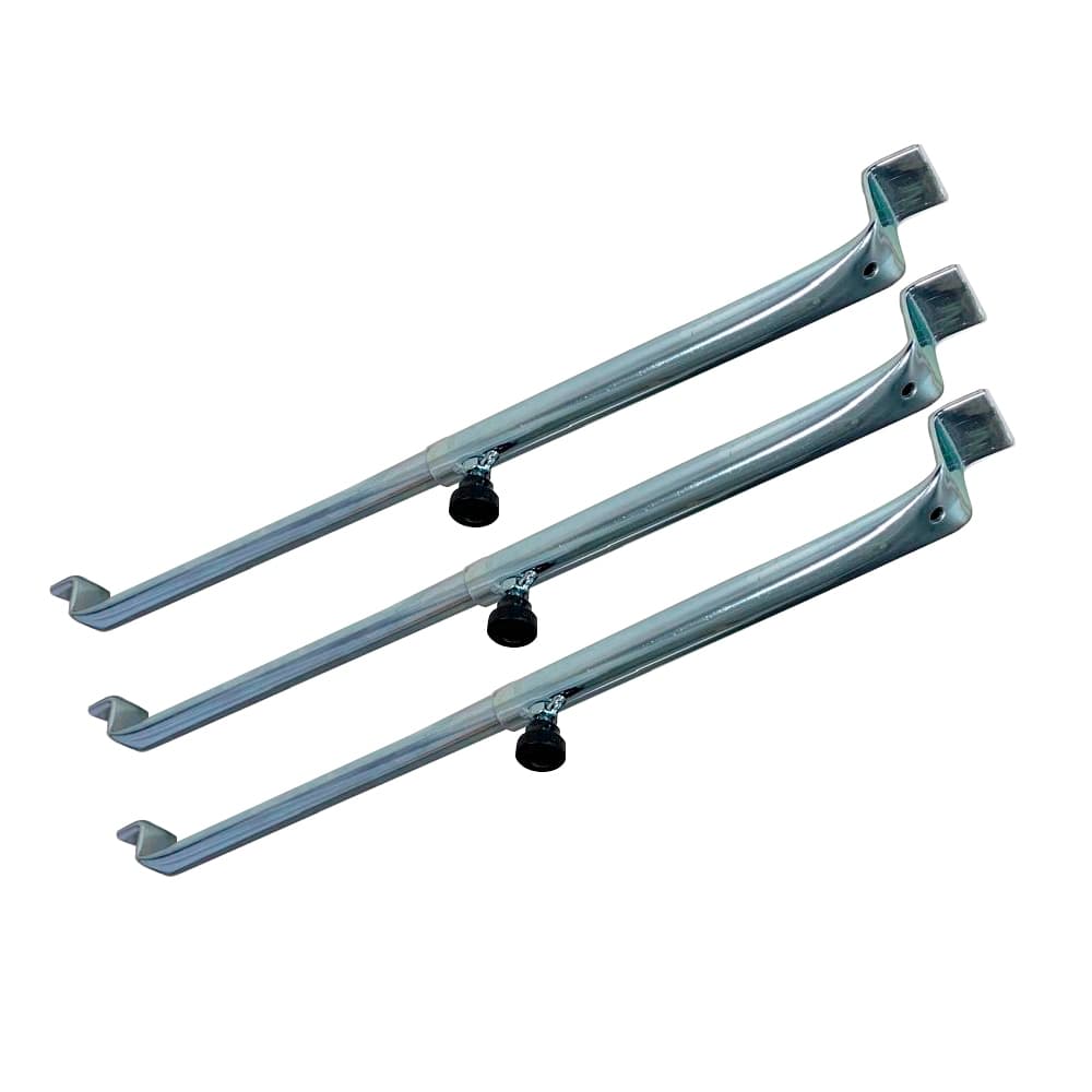 Suporte De Ganchos Para Pendurar Carne Em Freezer Horizontal Aço Estampado Picelli - 3pçs