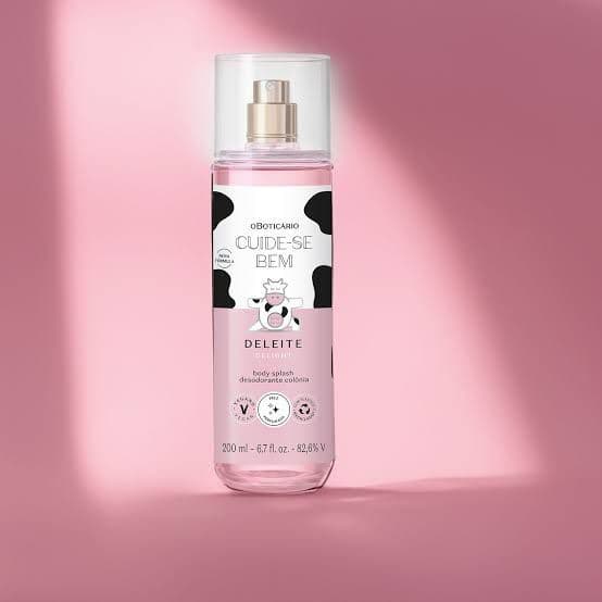 Body Splash Deleite Cuide-Se Bem 100ml: Leve seu cheirinho favorito para qualquer lugar.