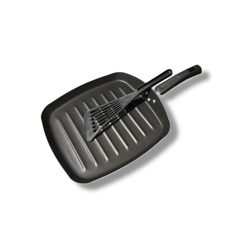Bistequeira Suprema 1l 30cm Antiaderente Teflon 2,3mm  com Cabo Reforçado + Espatula