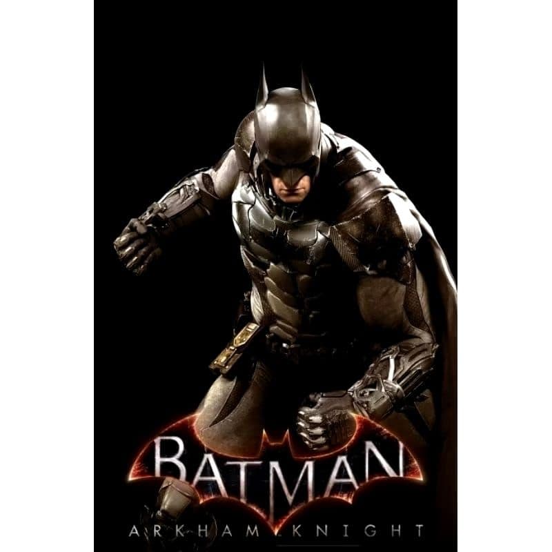 Batman Arkham Knight Caixa Cega 10cm Montável Figura Articulada Colecionável com Base Modelo Surpresa DC