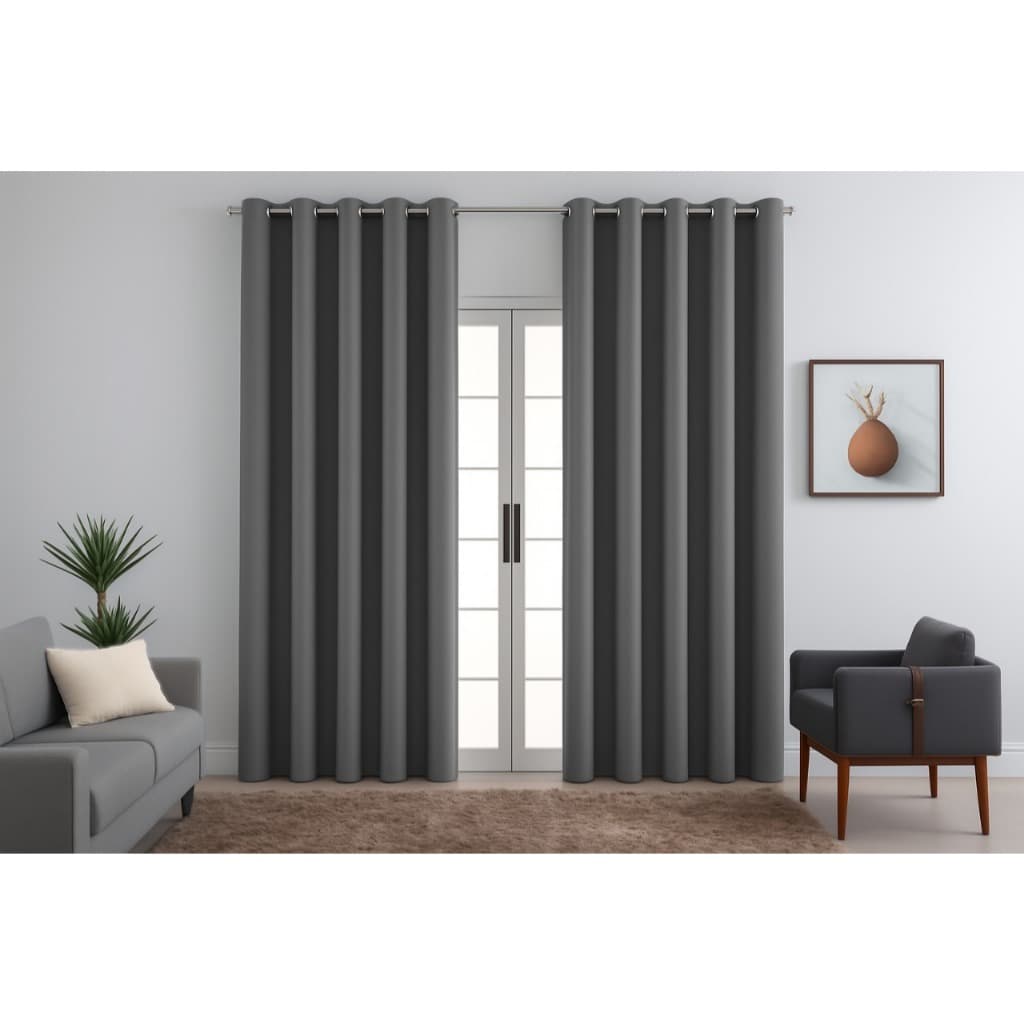 Cortina de Tecido Blackout  2m x 1.30m Para Sala/ Quarto / Escritório